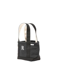 R9 SMALL TOTE BAG (BLACK) / キャンバス トート バッグ