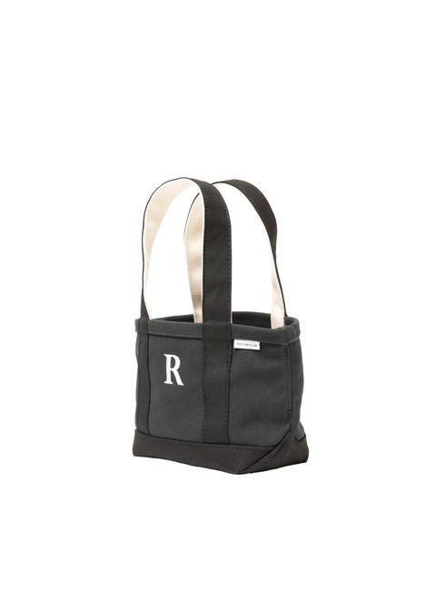 R9 SMALL TOTE BAG (BLACK) / キャンバス トート バッグ