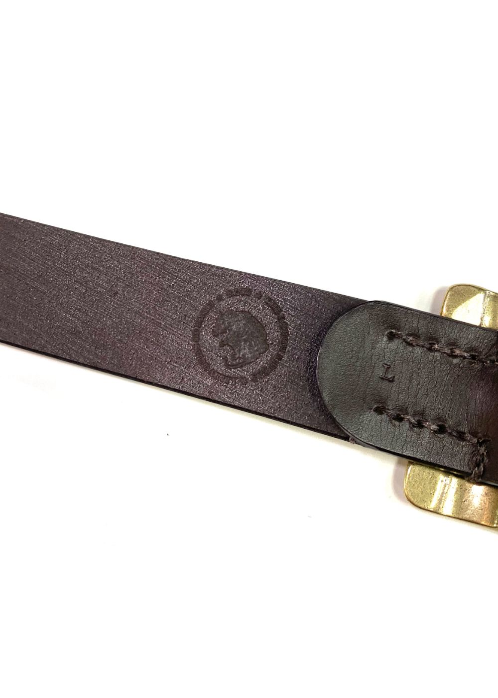 RATS - LEATHER BELT (BLACK×SILVER) / レザー ベルト | LOOPHOLE RATS - LEATHER BELT (BLACK×SILVER) / レザー ベルト | LOOPHOLE