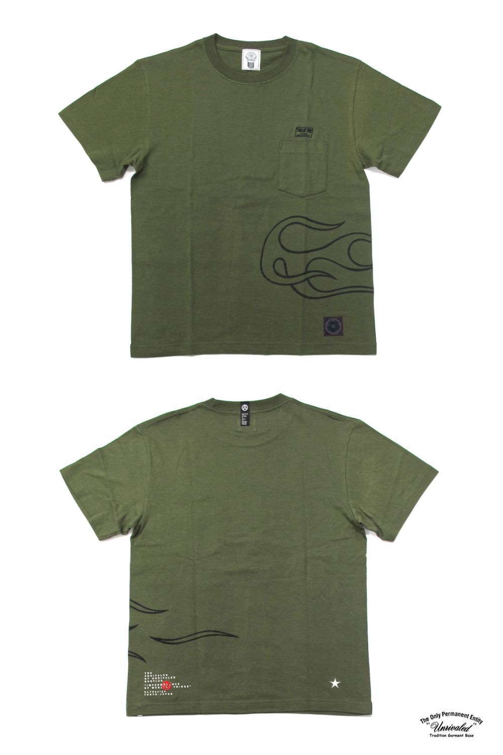 M&M CUSTOM PERFORMANCE - PRINT S/S TEE (CITY GREEN) / アンライバル