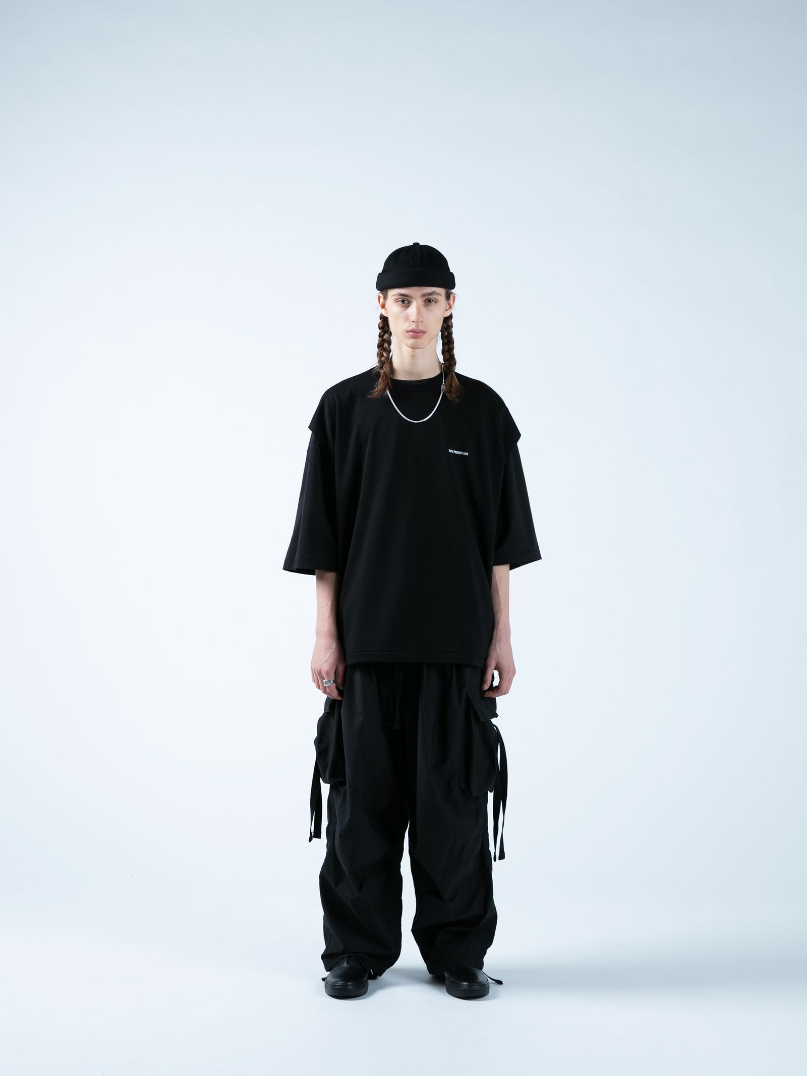 COOTIE Back Satin Error Fit Cargo Easy - ショートパンツ