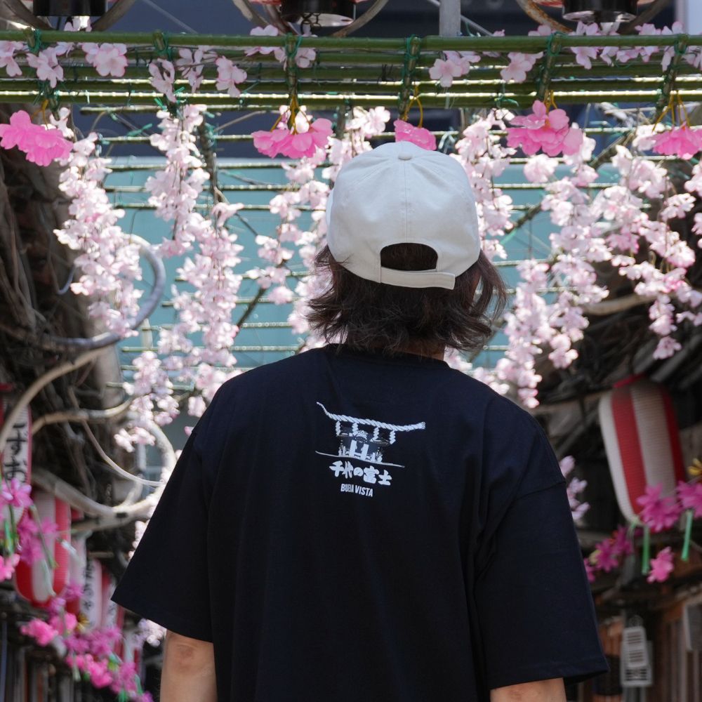 【千代の富士×BUENA VISTA】El wolf solitario tee dos (BLACK) / ×千代の富士 コラボ Tシャツ
