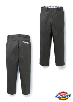 10/L DICKIES 874 TC PANTS "THUNDERS" (CHARCOAL) / ディッキーズ コラボチノパンツ