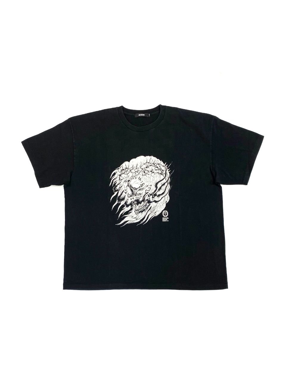 VARSITY EMBROIDERY TEE / BLACK | ZETA DIVISION STORE