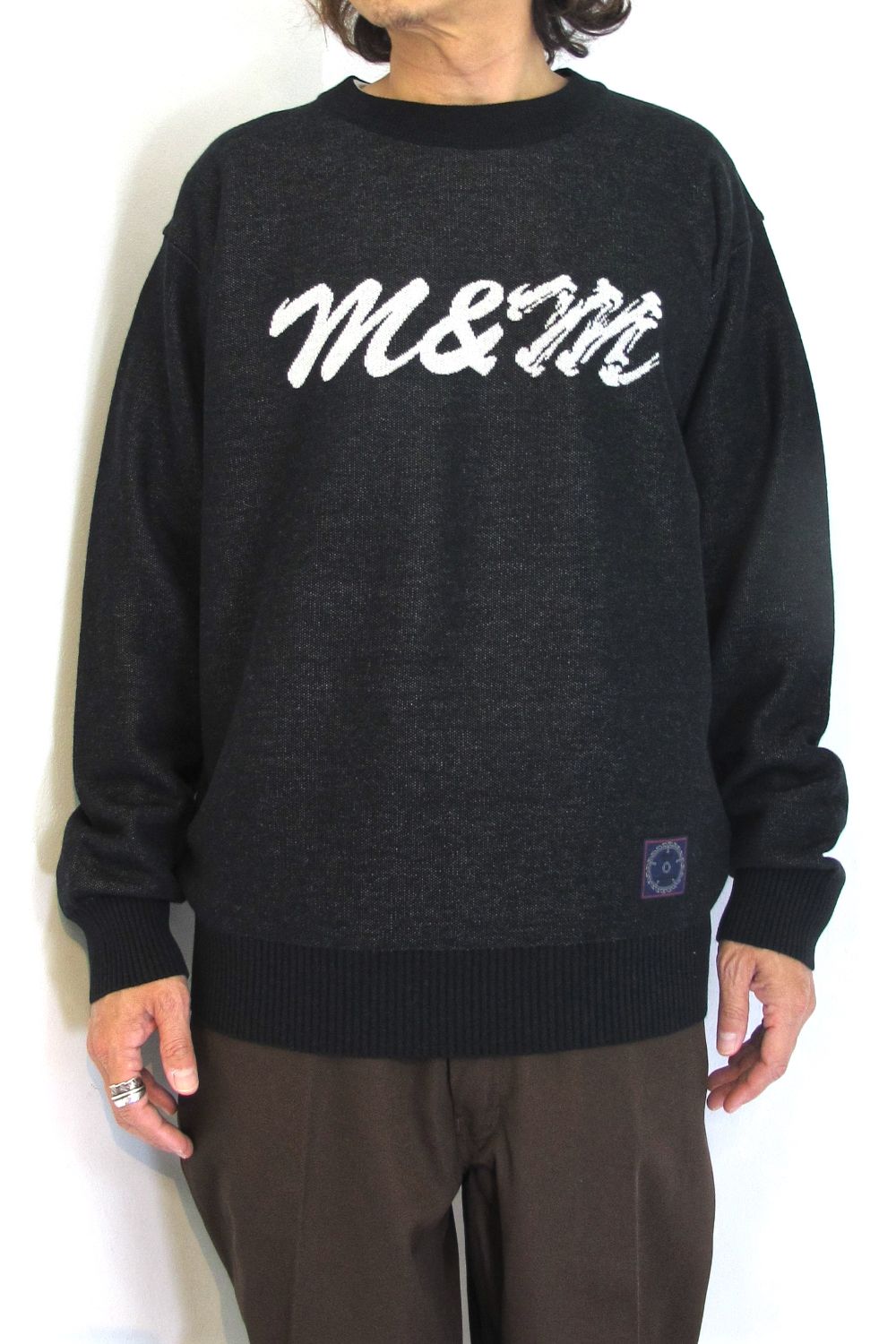 M&M CUSTOM PERFORMANCE - SWEATER M×M MASSES BONE LOGO (×MASSES 