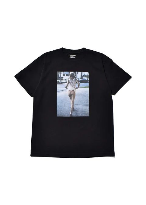 Davide Sorrenti×Stie-lo Jaime Flashing Bum T-SH (BLACK) / ×ダヴィデ・ソレンティ×スティーロ コラボフォトT