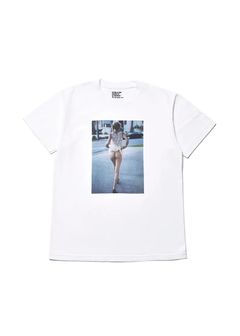 Davide Sorrenti×Stie-lo Jaime Flashing Bum T-SH (WHITE) / ×ダヴィデ・ソレンティ×スティーロ コラボフォトT