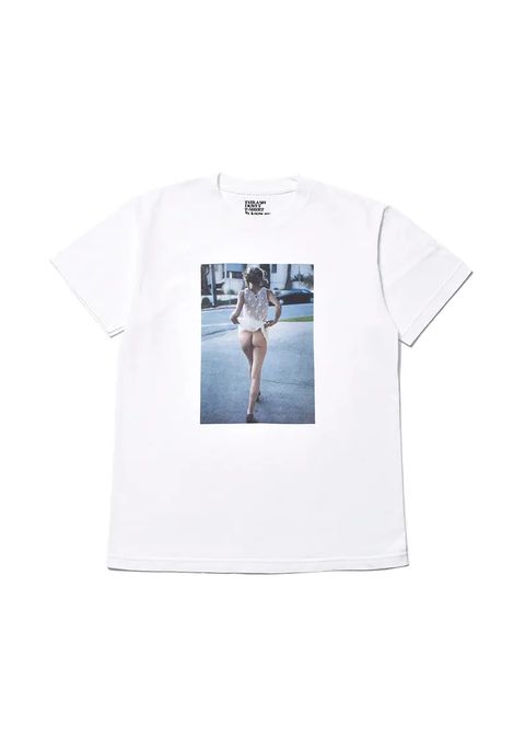 Davide Sorrenti×Stie-lo Jaime Flashing Bum T-SH (WHITE) / ×ダヴィデ・ソレンティ×スティーロ コラボフォトT