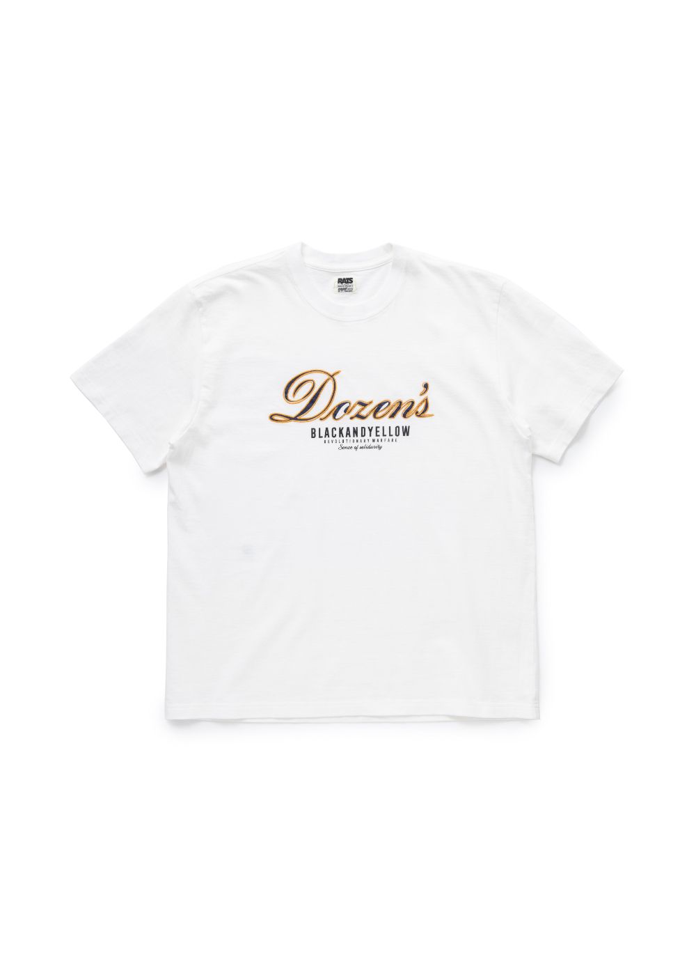 RATS 新作販売告知 / 服装を選ばず活躍しそうなTシャツとトロピカルサンダル。