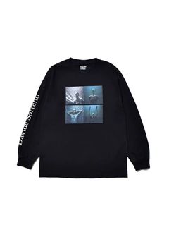 Stie-lo×Davide Sorrenti Amy Lace L/S T-SH (BLACK) / ×ダヴィデ・ソレンティ×スティーロ コラボフォトロンT