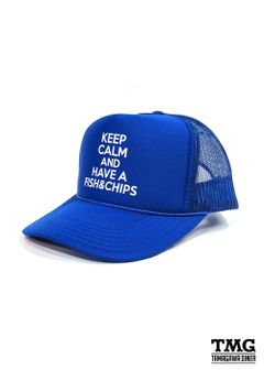 MESH CAP (ROYAL BLUE) / ×TAMAGAWA DINER コラボメッシュキャップ