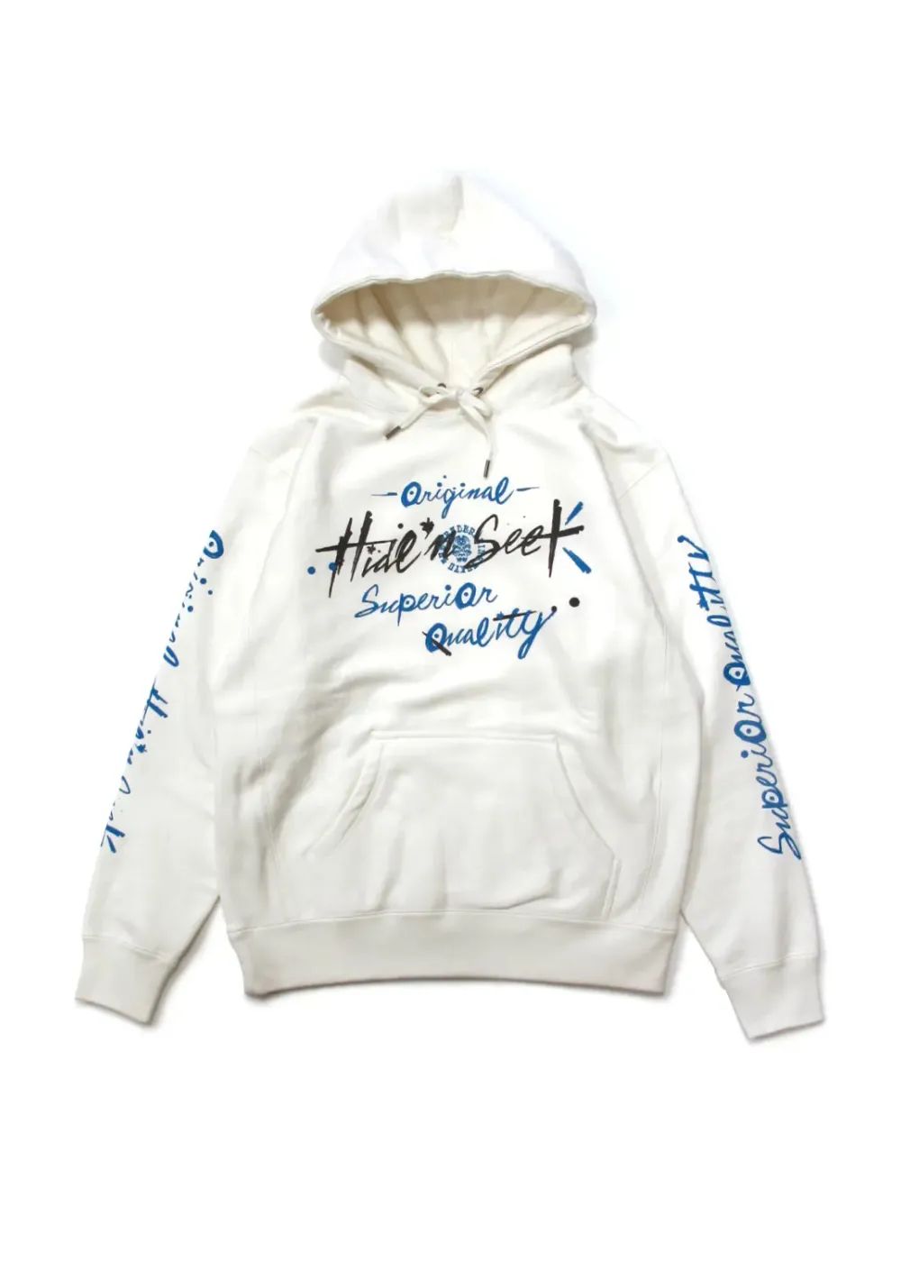 ×TENDERLOIN HOODED SWEATSHIRT-1 (OFF WHITE) / テンダーロイン コラボスウェットパーカー