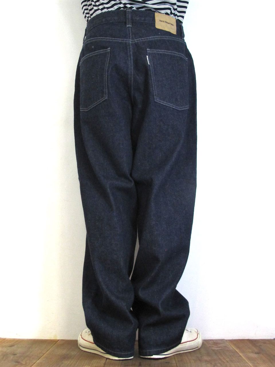 COOTIE PRODUCTIONS - 5 POCKET BAGGY DENIM PANTS (INDIGO 1WASH