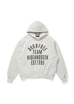 College Hooded Sweat Shirt (LIGHT GRAY) / オリジナル セットアップスウェット パーカー / セットアップ可能