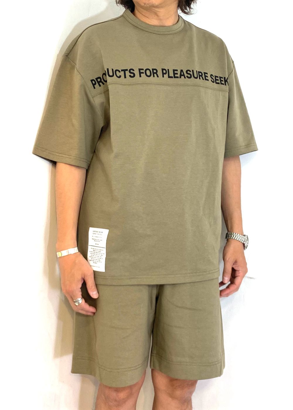 P.F.P.S. RELAX S/S TEE (GRAIGE) / ストレッチ フットボール Tシャツ