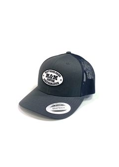 Trucker Cap Mesh (CHARCOAL) / ワッペン メッシュキャップ