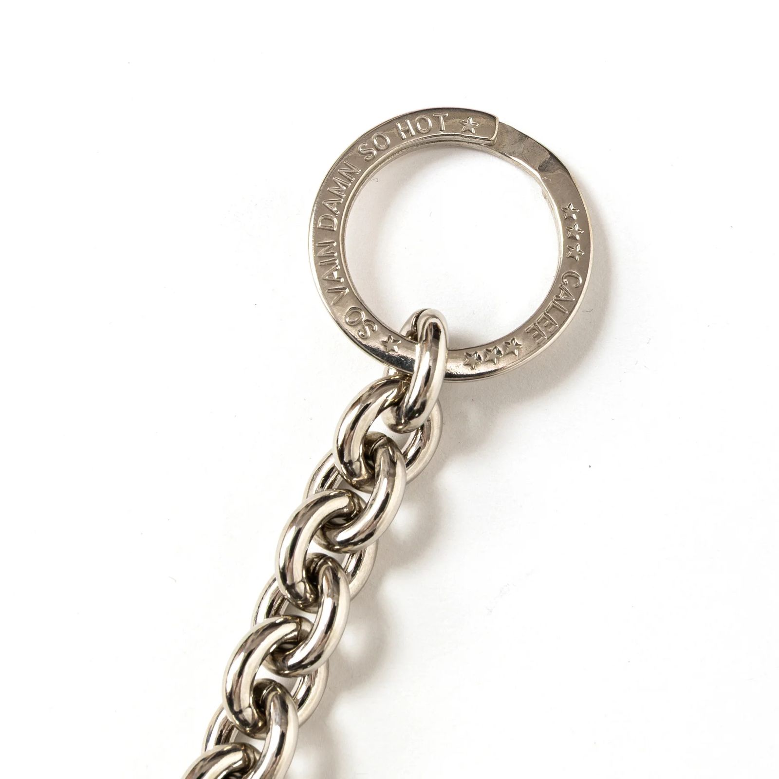 STUDS LEATHER WALLET CHAIN (BLACK) / スタッズ レザー ウォレットチェーン