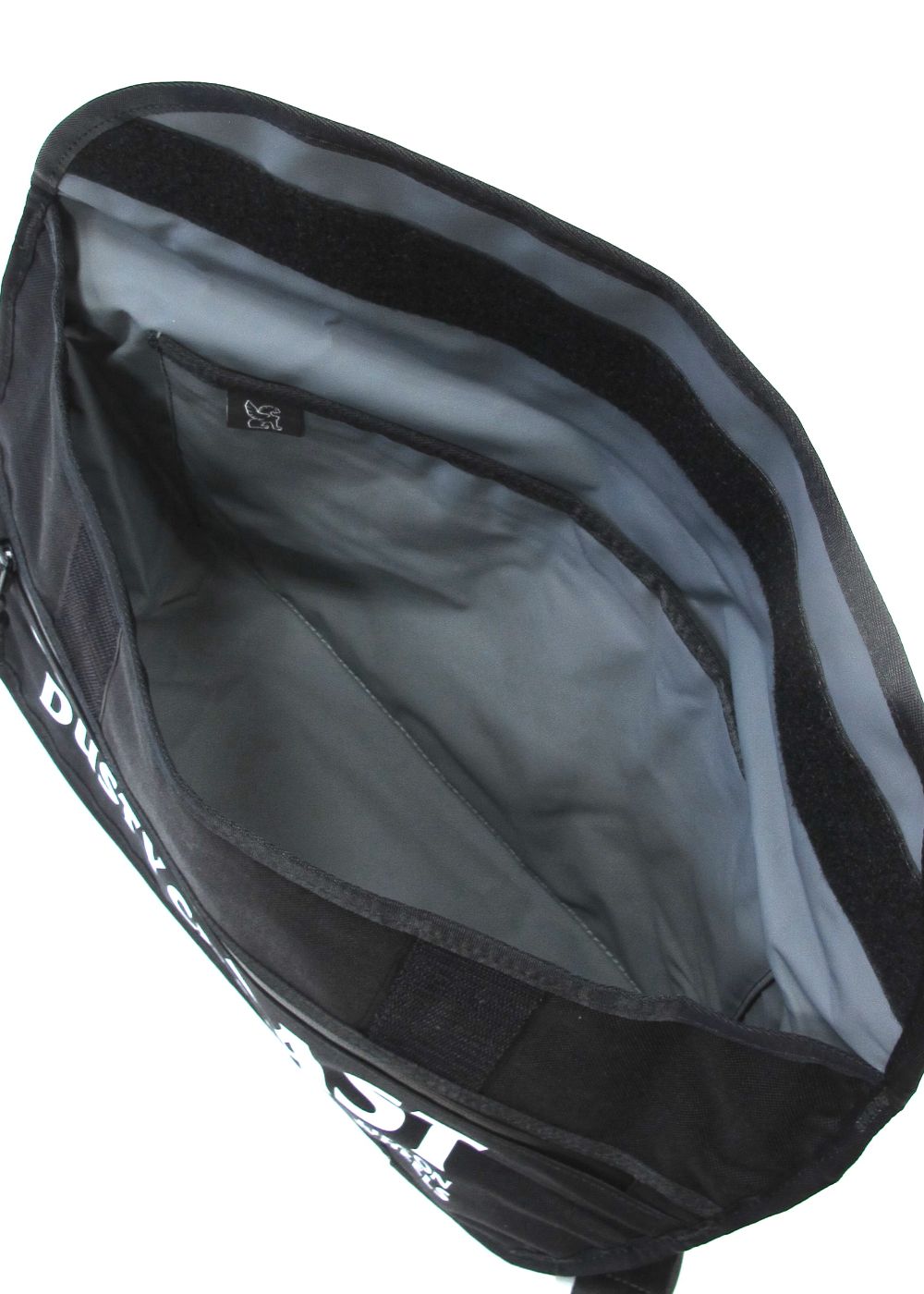 HIDE AND SEEK - DUSTYCHAMP SIMPLE MESSENGER BAG (BLACK