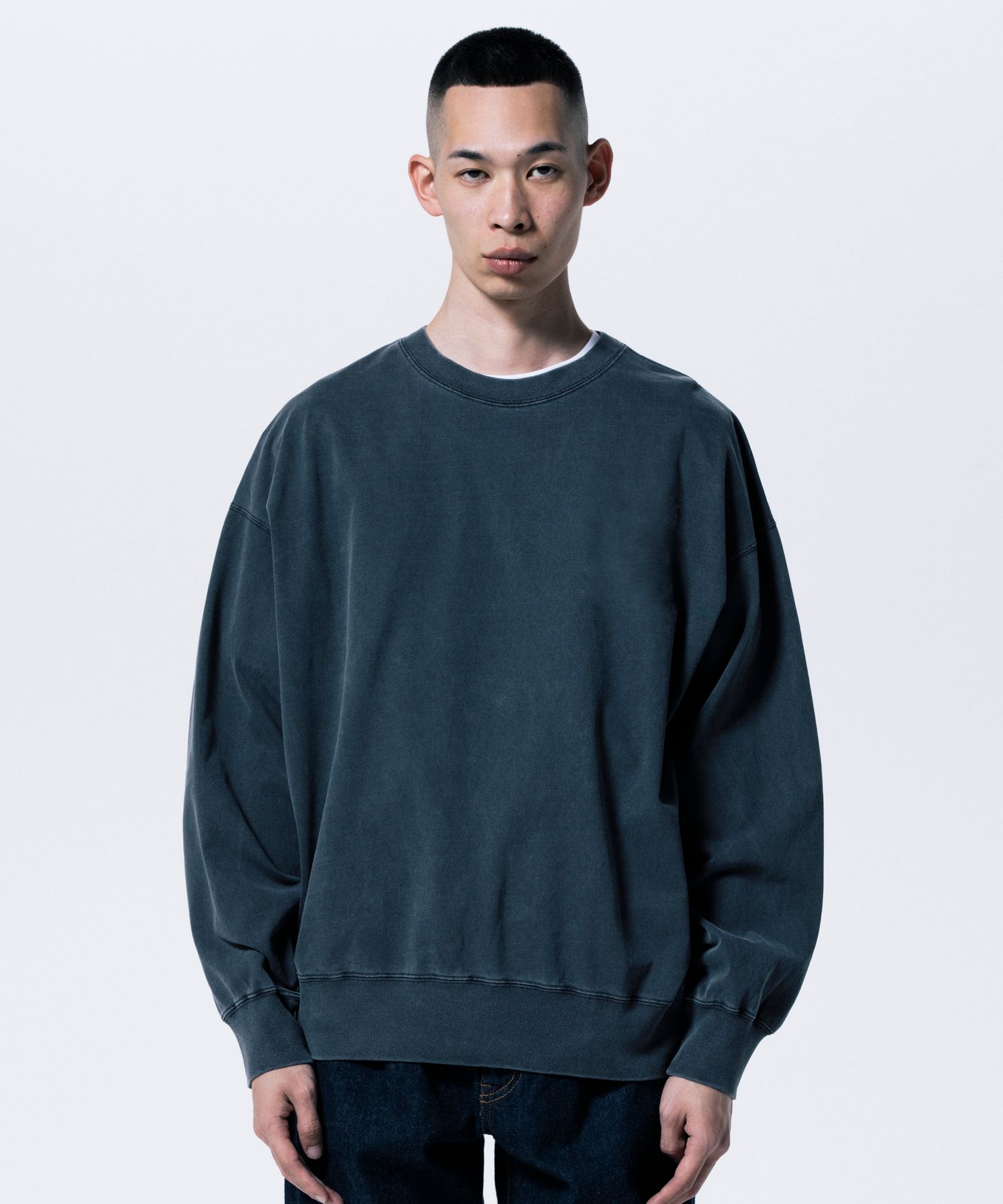 R9 BASIC TRAINER (BLACK) /  オリジナル スウェット タイプ ロングスリーブ Tシャツ