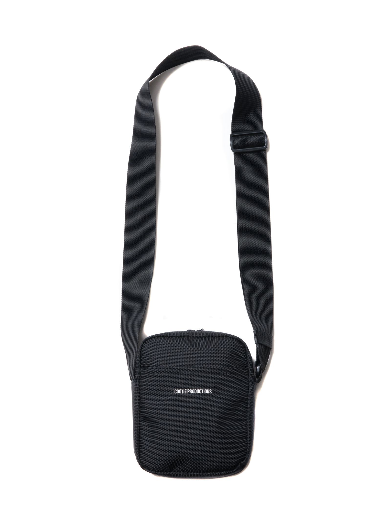 COOTIE PRODUCTIONS - Compact Shoulder Bag (BLACK) / コンパクト