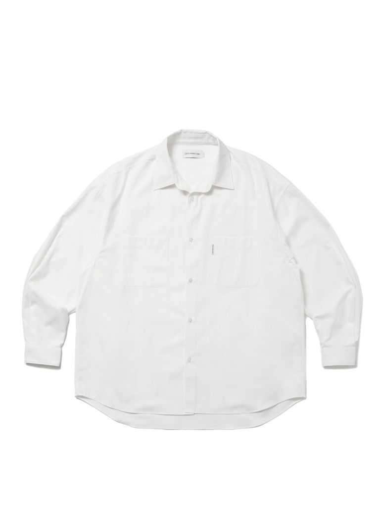 COOTIE PRODUCTIONS - Gas Boil Oxford L/S Shirt (WHITE 