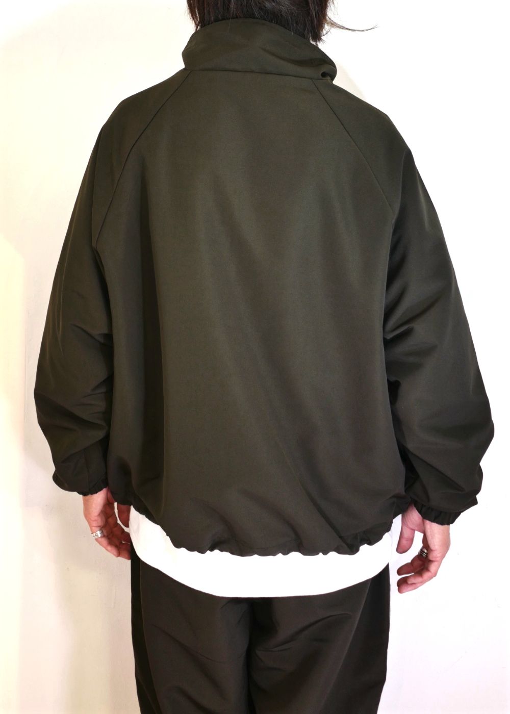 Nylon Anorak Jacket (BROWN) / セットアップ アノラック ジャケット