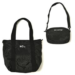 パッカブルショルダーバッグ (BLACK)
