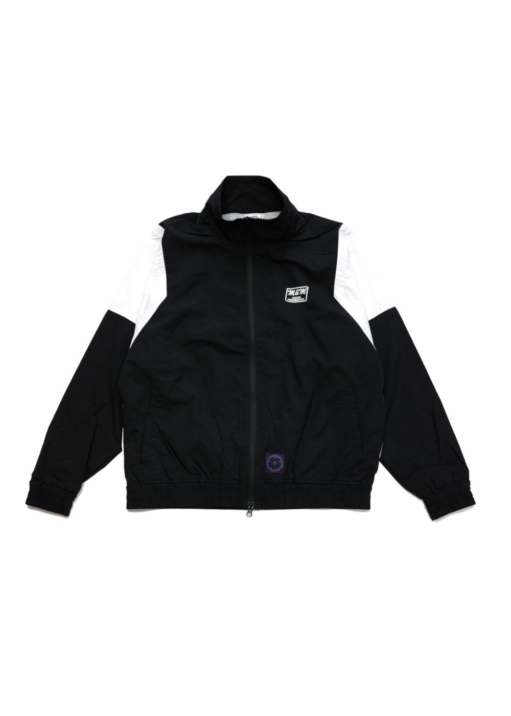 M&M CUSTOM PERFORMANCE - NYLON TRACK JACKET (BLACK) / ナイロン