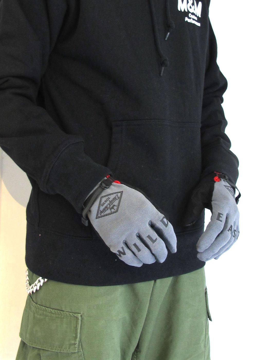 DUSTYCHAMP GLOVES (GRAY) / ダスティーチャンプ グローブ