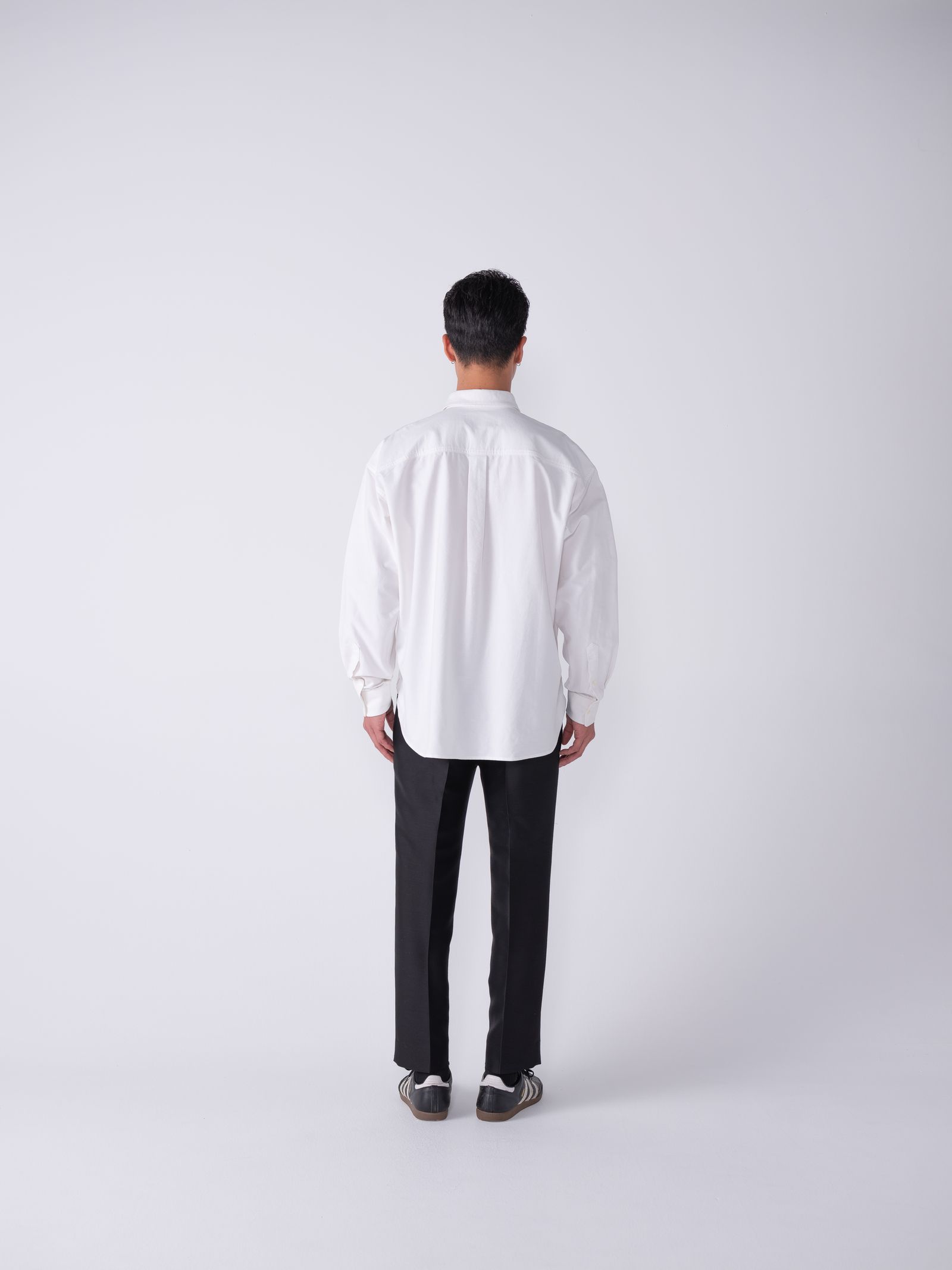 BEDWIN & THE HEARTBREAKERS - L/S TAB COLLAR OX SHIRT 