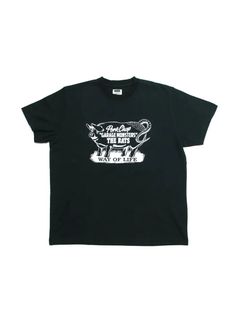 ×PORK CHOP GARAGE MONSTERS T-SHIRT (BLACK) / ポークチョップ コラボT