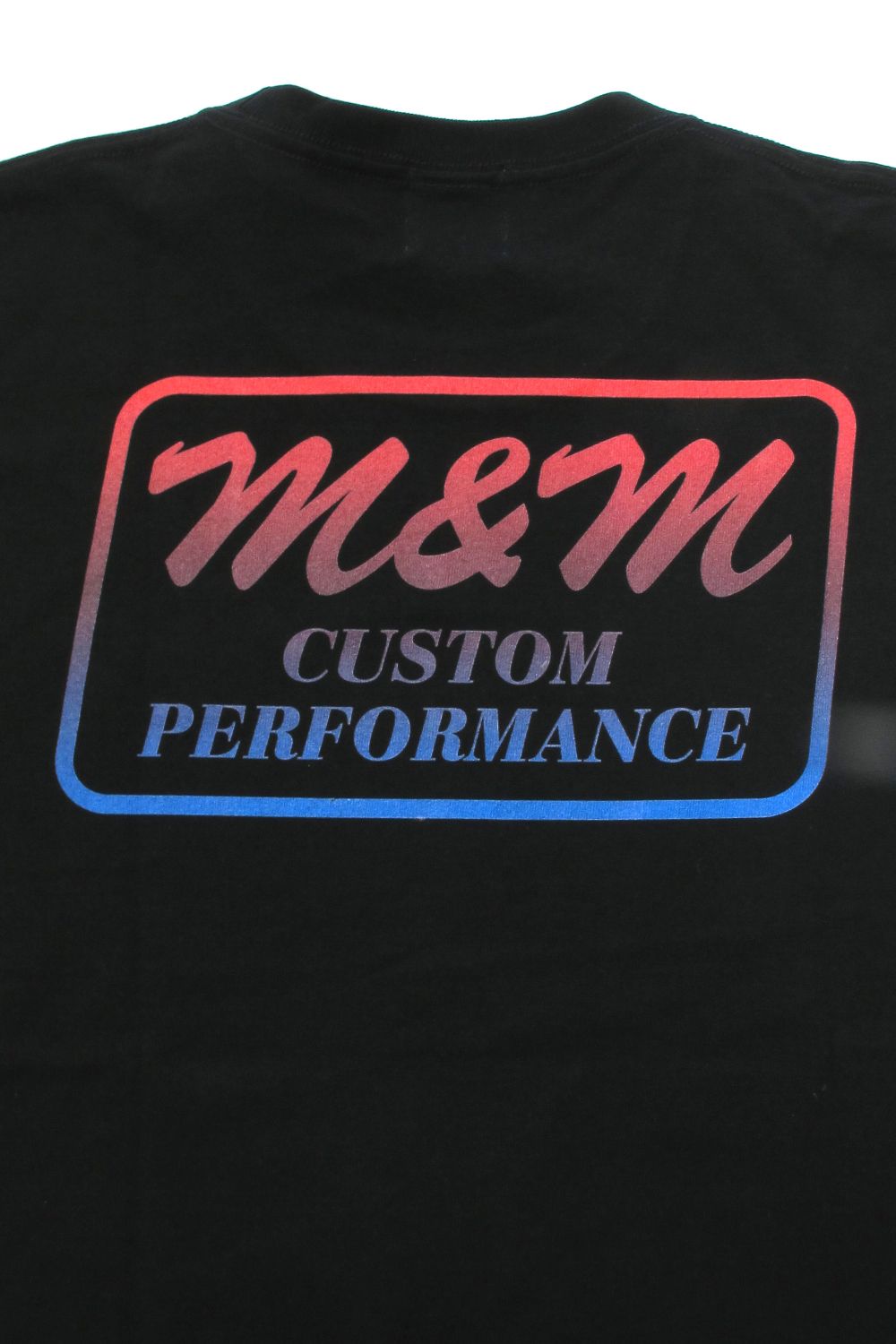 M&M CUSTOM PERFORMANCE - PRINT S/S TEE (BLACK) / ×TAMAGAWA DINER 
