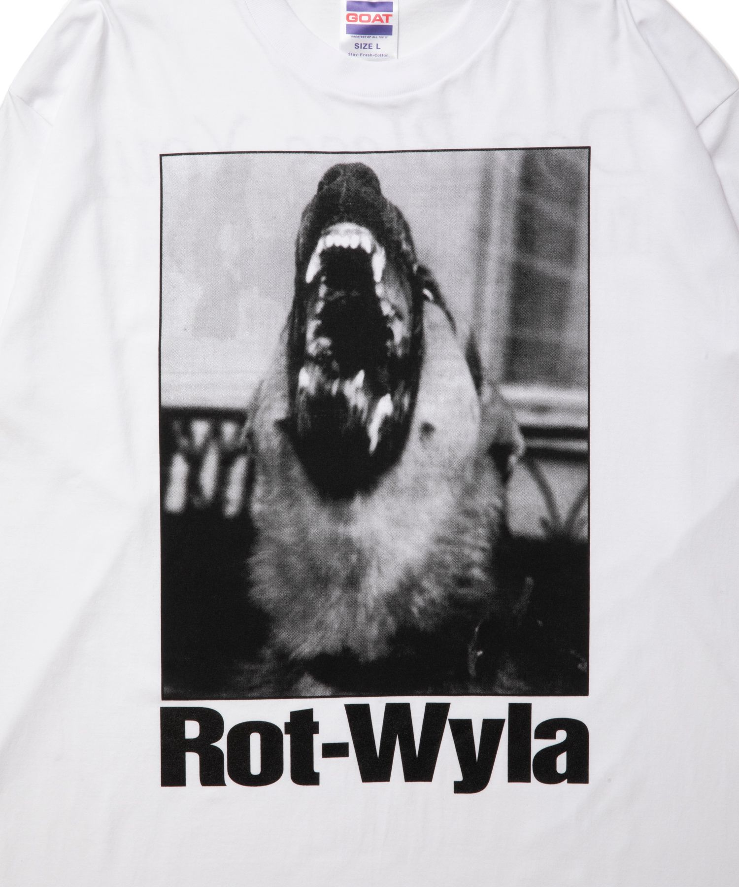 B4200■新品■ロットワイラー ゴート R.W PHOTO L/S TEE S ROTTWEILER DOG PHOTO LS TEE RW25S0630 公式通販