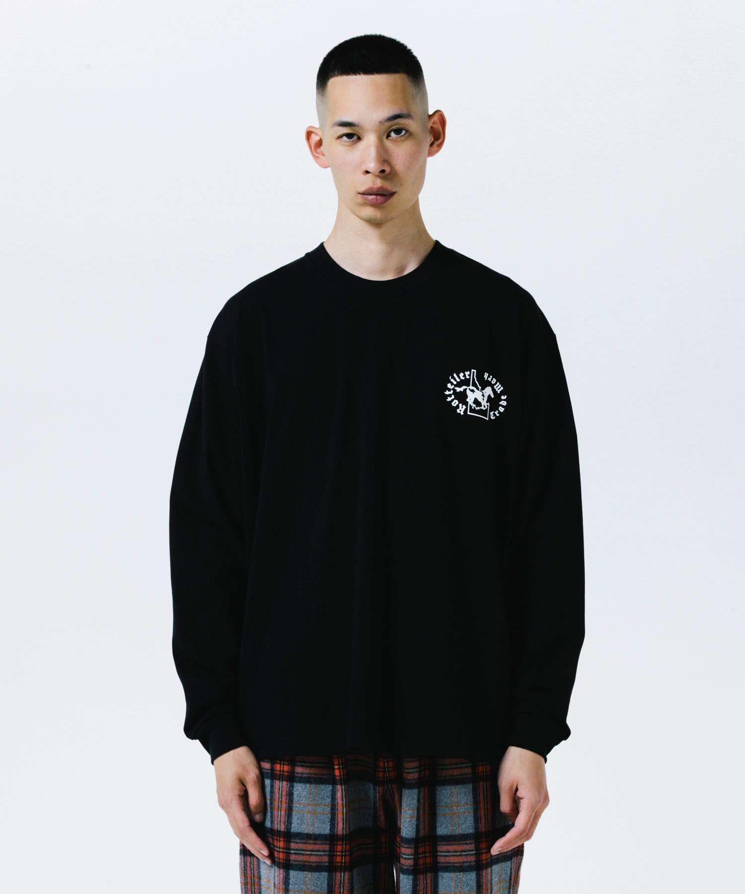 HORSE LSTEE (BLACK) / プリント Tシャツ