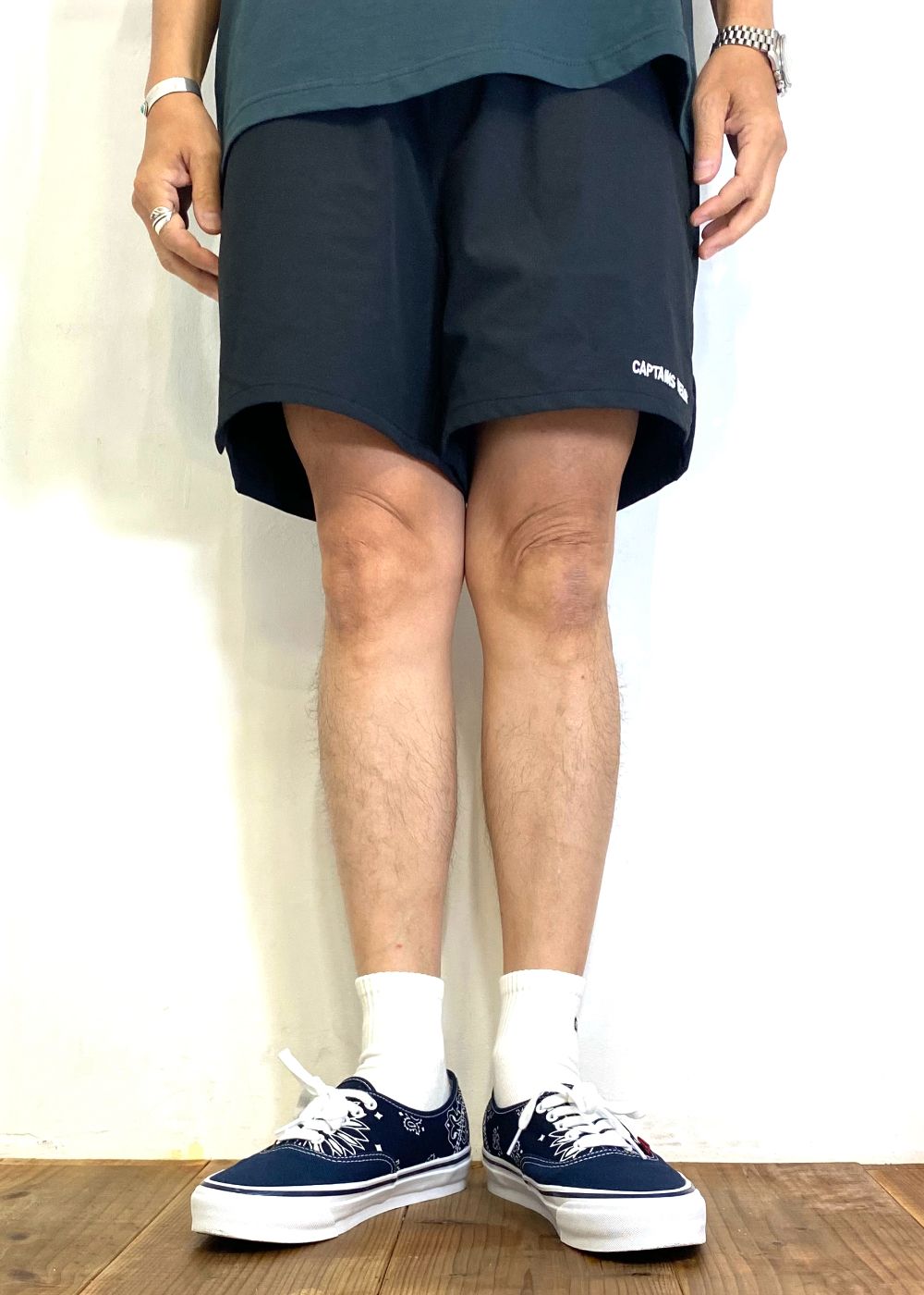 ACTIVE TECH SHORTS (BLACK) / ストレッチ ナイロン ショーツ