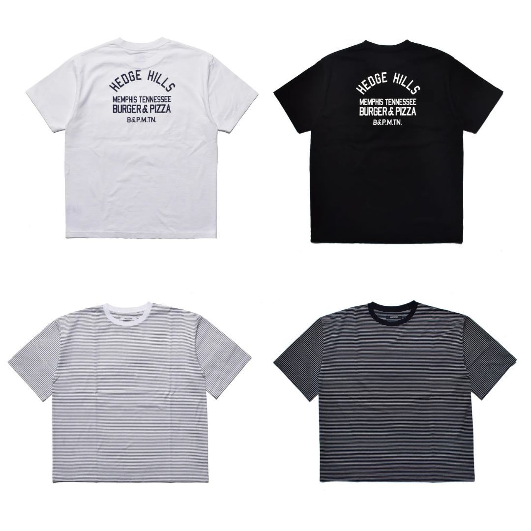 MINEDENIM 新作販売告知 / 男らしさ漂うプリントTシャツに加え、ルーズ