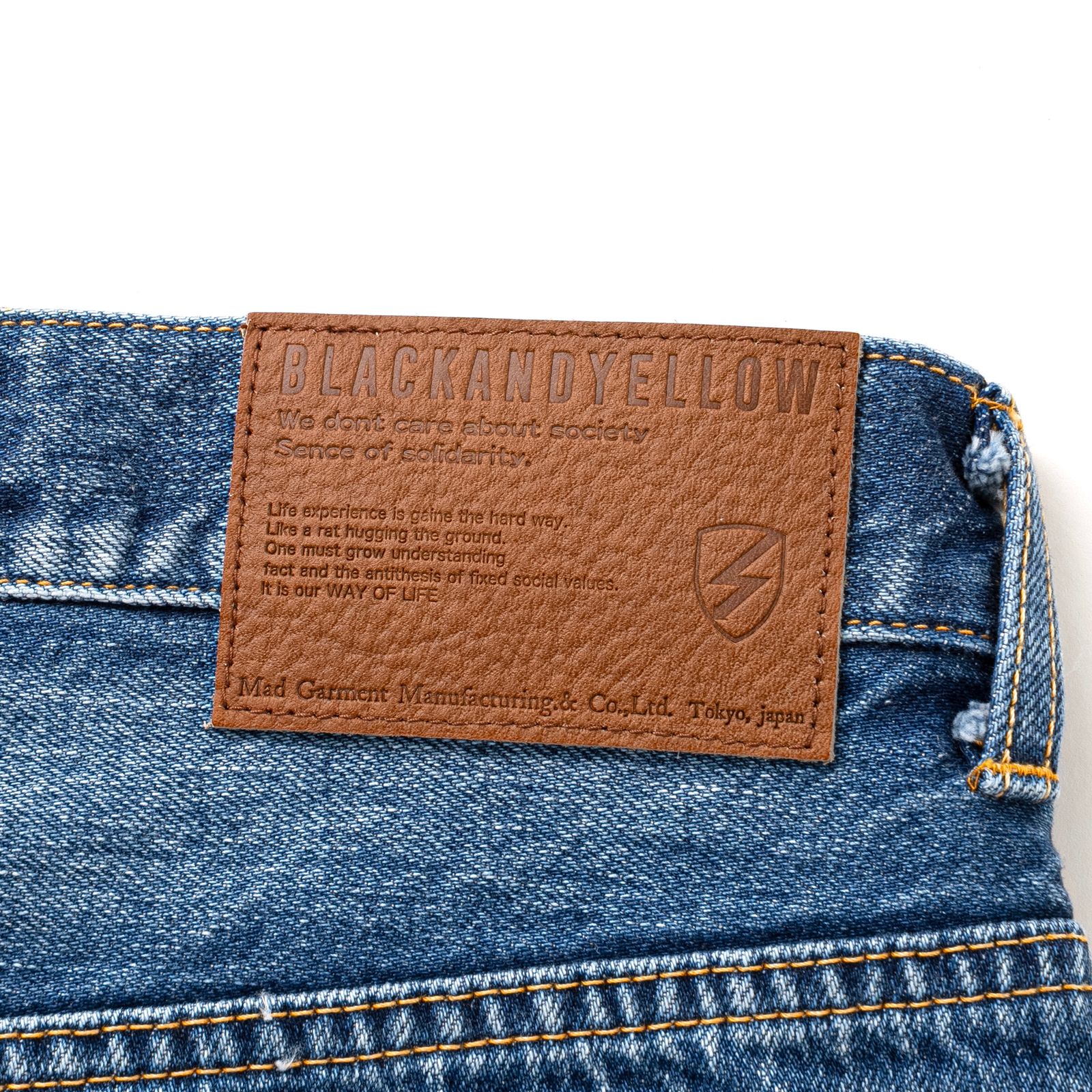 VINTAGE WASH DENIM PANTS (GRAY) / ヴィンテージ ウォッシュ デニム パンツ