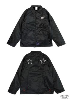 BOA WIND BREAKER (BLACK) / アンライバルド コラボ ボアコーチジャケット