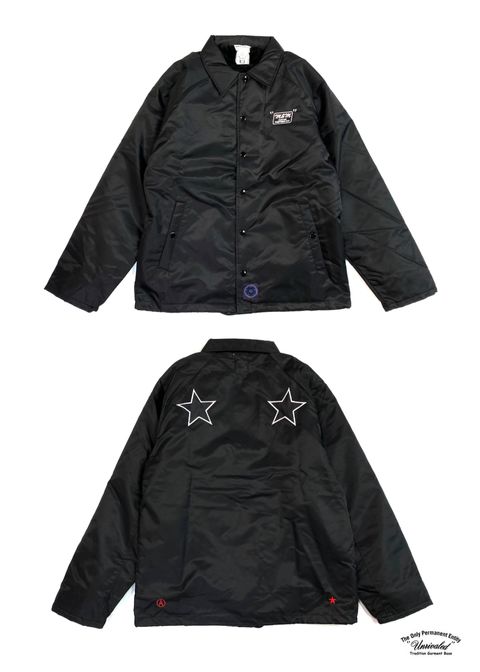 BOA WIND BREAKER (BLACK) / アンライバルド コラボ ボアコーチジャケット