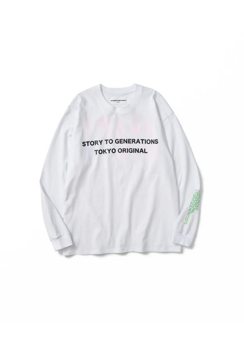 【ラスト1点】STG SHIRT (WHITE) / ロゴ プリントTシャツ