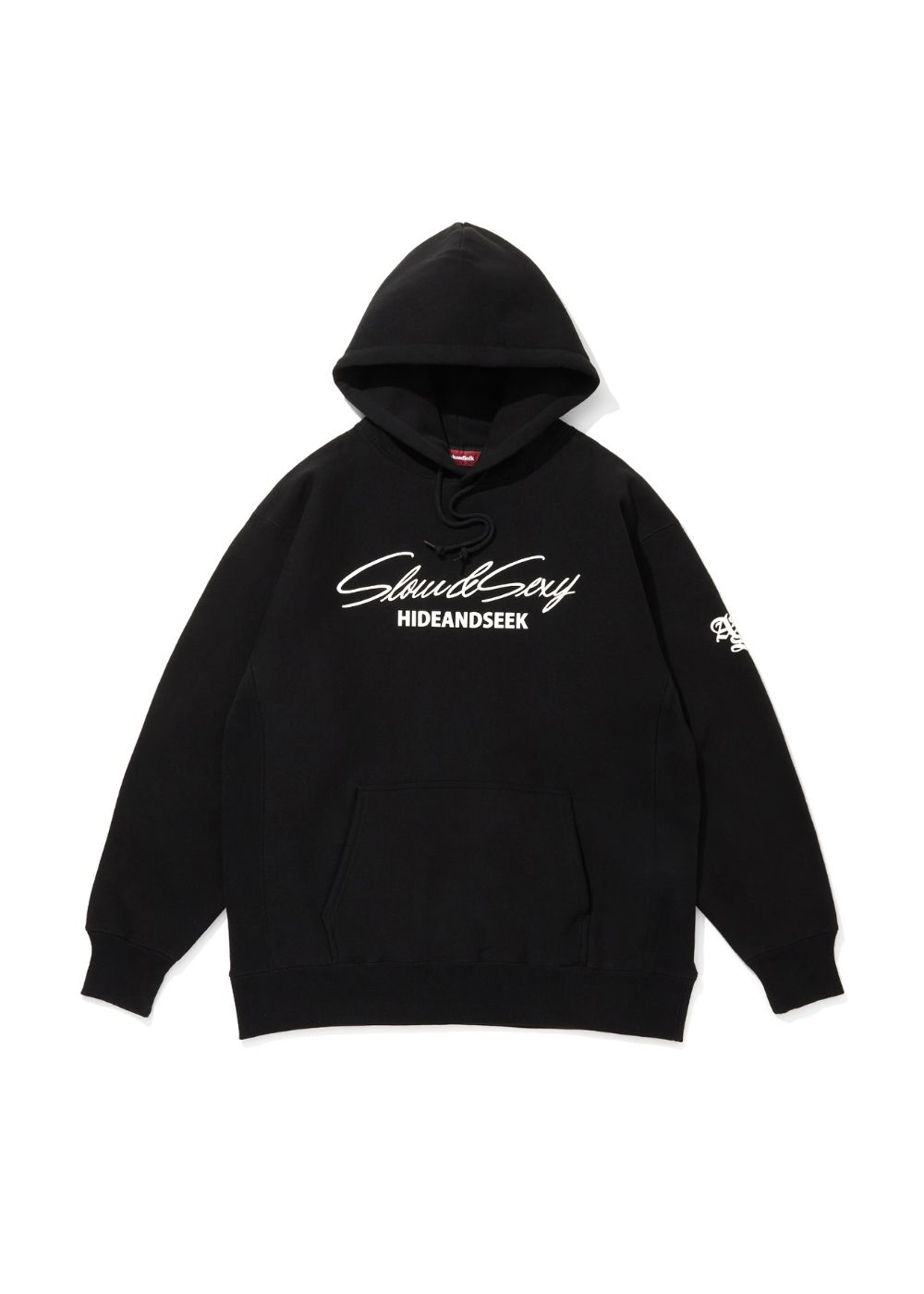 × ASIAN STAR SLOW&SEXY Hooded Sweat Shirt (BLACK/WHITE) / エイジアンスター コラボ スウェット パーカー