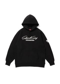 × ASIAN STAR SLOW&SEXY Hooded Sweat Shirt (BLACK/WHITE) / エイジアンスター コラボ スウェット パーカー