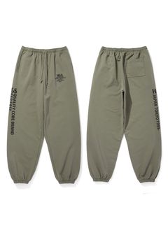 H&S Sweat Pant (OLIVE DRAB) / オリジナル セットアップスウェットパンツ / セットアップ可能