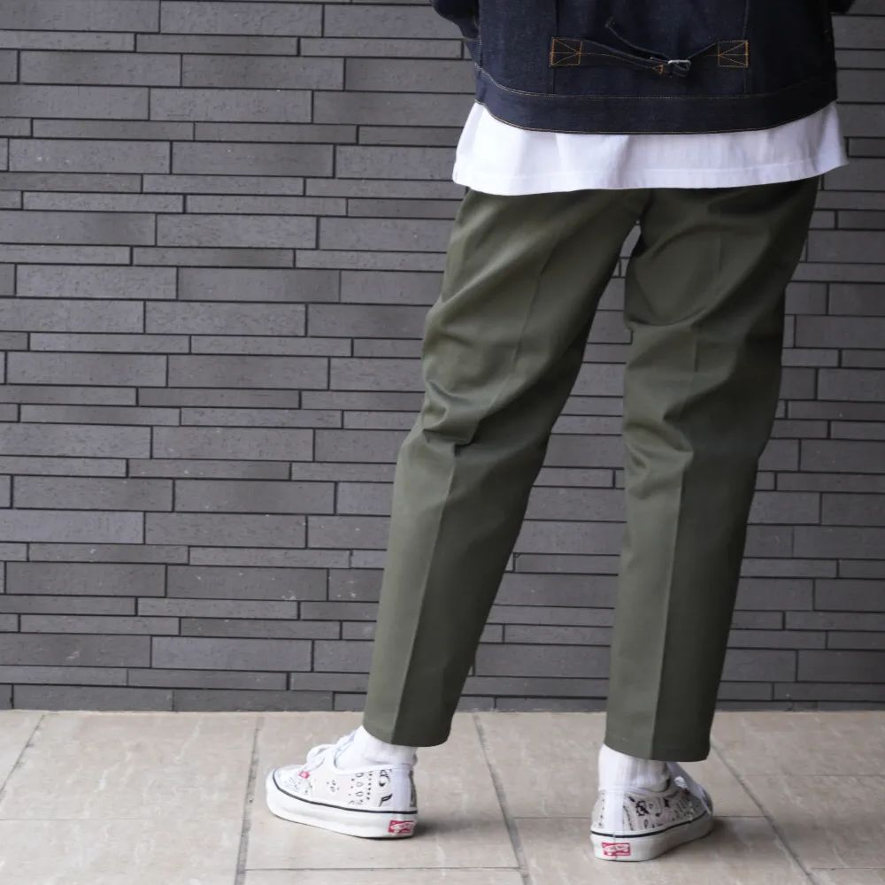 【ラスト1点】DICKIES 10L TC PANTS "THUNDERS" (OLIVE) / ディッキーズ コラボ チノパンツ