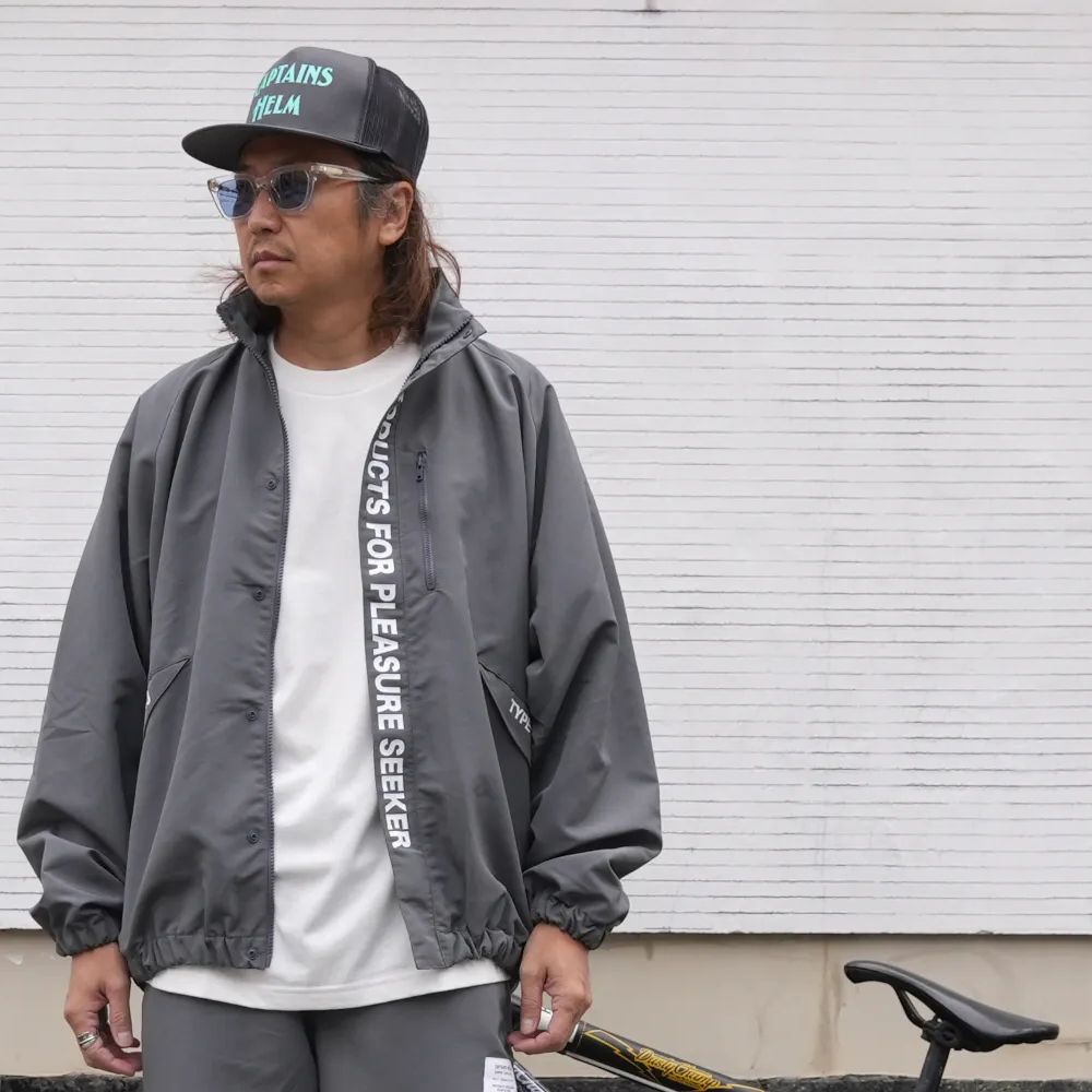 LOGO MESH CAP (GRAY) / ロゴメッシュキャップ