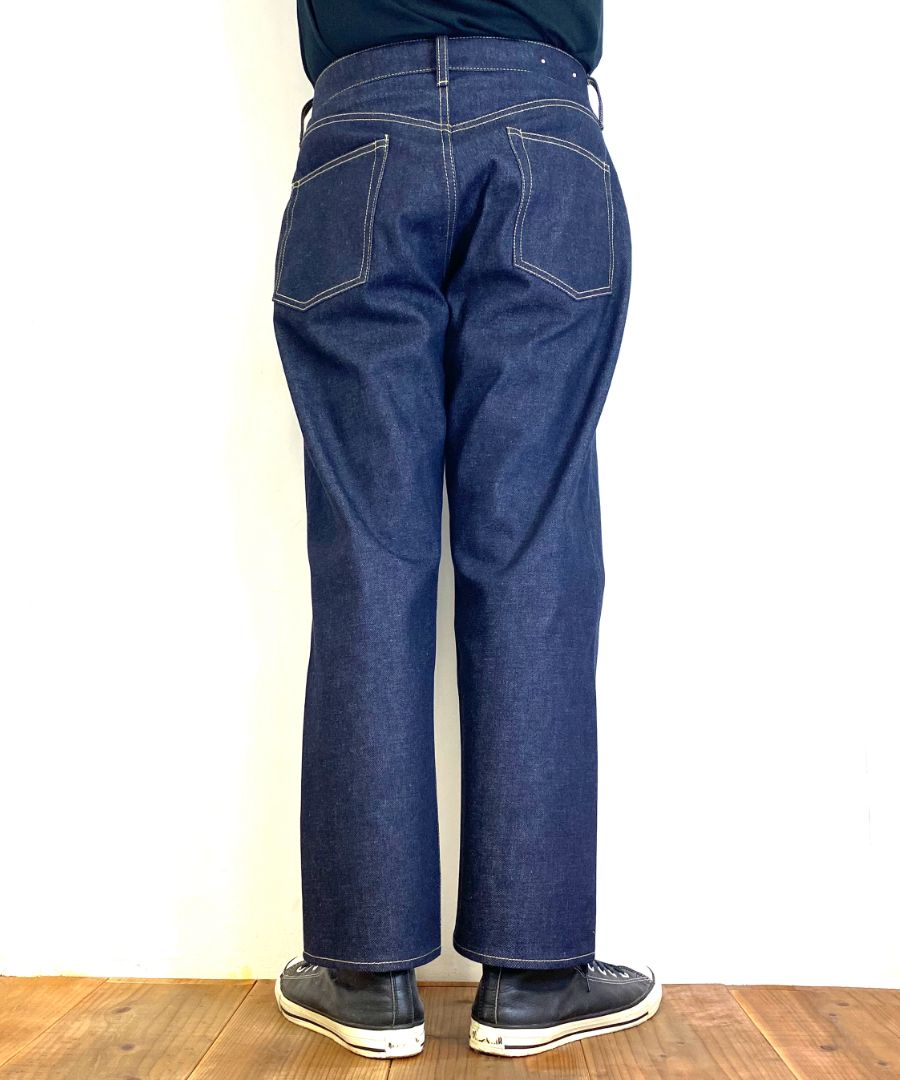 Ankle Length Straight 5pocket RGD (RGD) / アンクルレングス ストレート リジッドデニムパンツ / セットアップ可能
