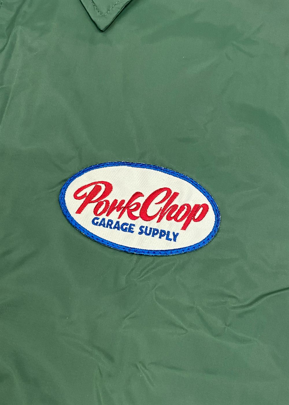 BOMB COACH JKT (GREEN) / プリント コーチジャケット