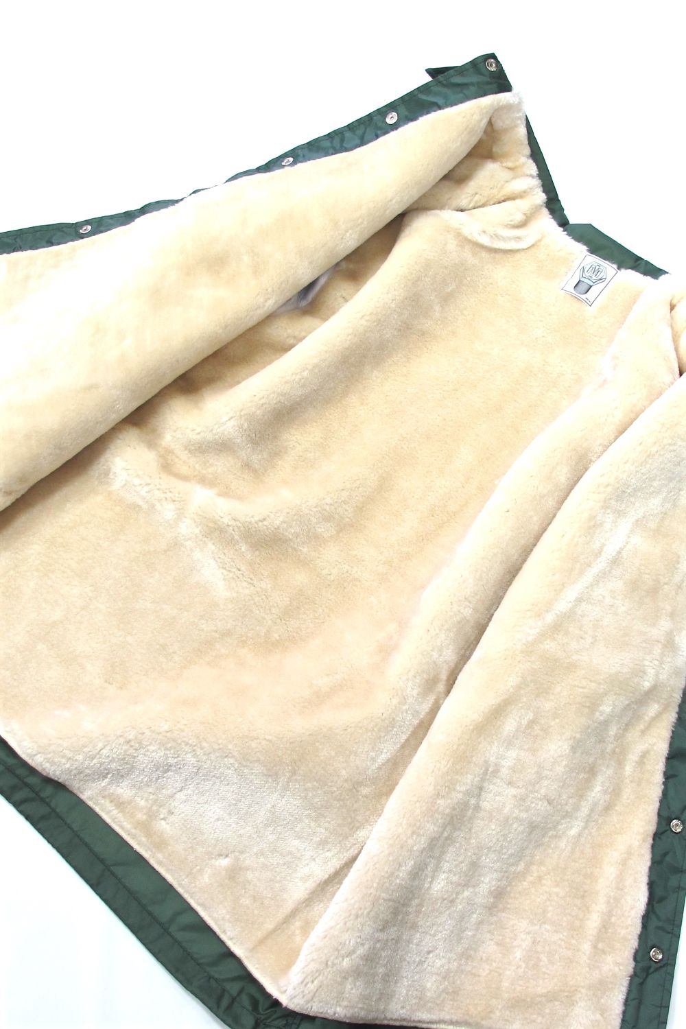 BOA WINDBREAKER (DARK GREEN) / ×TAMAGAWA DINER コラボ ボアインナー コーチジャケット