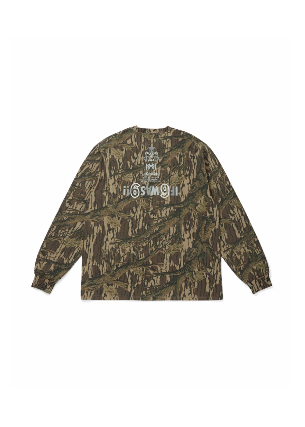 The H&S L/S Tee (CAMO) / 西浦徹 コラボ ロンT
