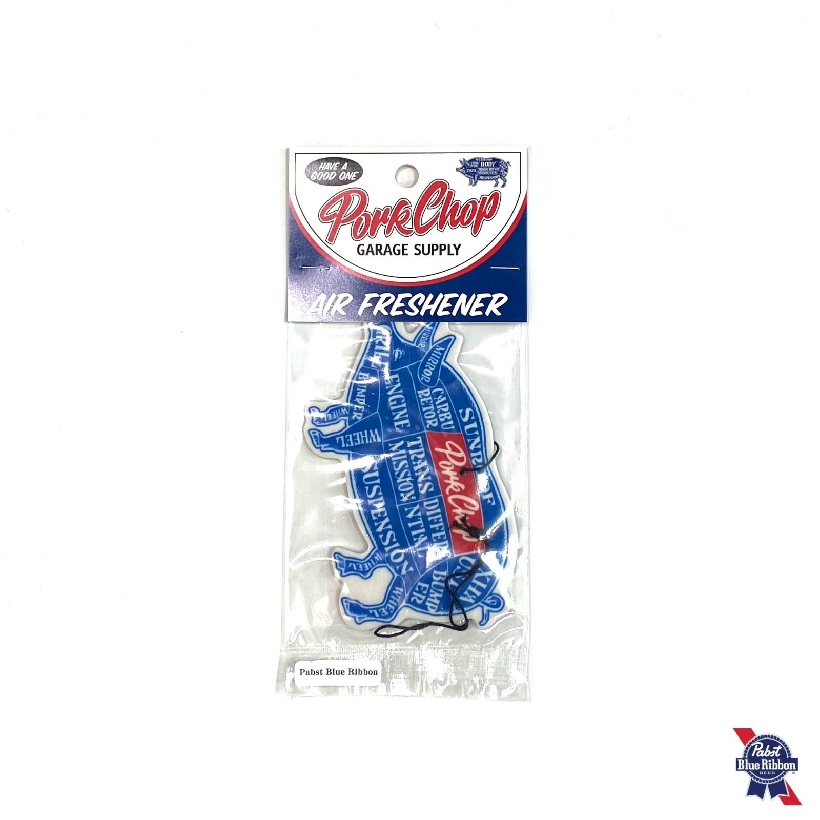 PORKCHOP GARAGE SUPPLY - ×Pabst Blue Ribbon AIR FRESHENER